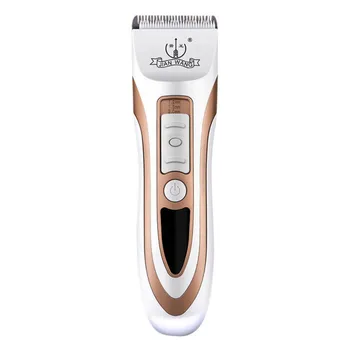 

Professional Pet Dog Hair Trimmer Rechargeable Low-noise Pet Hair Clipper Cat Dog Grooming Hair Trimmer New 2020