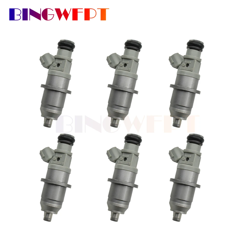 6x E7T05074 DIM1070G fuel injectors for Mitsubishi Pajero III Canvas