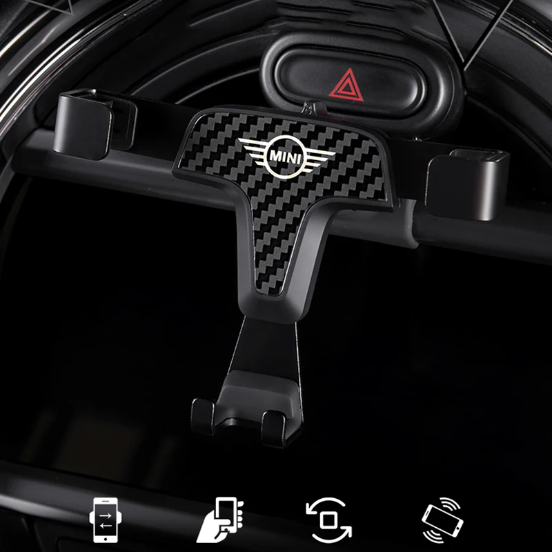 

Smartphone Cell Phone Cup Mount Holder with Cradle Rotatable Clip For Mini Cooper countryman F54 F55 F56 F57 Car accessories