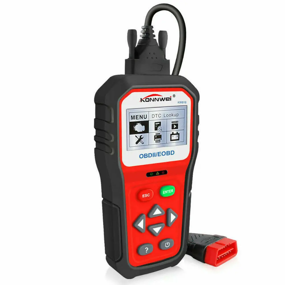 Автомобильный диагностический сканер KONNWEI OBD2 KW818 Pro универсальный автомобильный