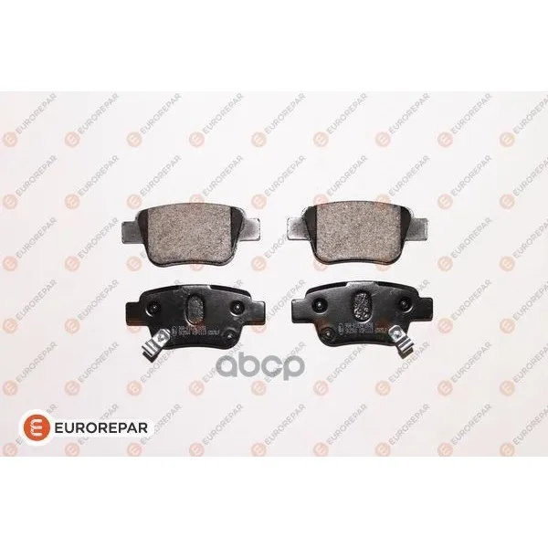 Колодки Тормозные Задн. Toyota Avensis 1.6-2.4 03-, Corolla Verso 1.6-2.2 04- EUROREPAR арт. 1617263580