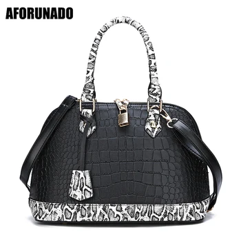 

Luxury Handbags Women Bags Designer Crocodile Pattern Ladies Popular Tote Handbag Fashion Shell Messenger Bags For Women 2020