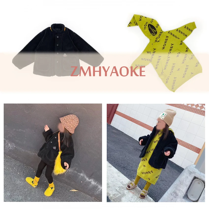 ZMHYAOKE/ г. Предпродажа, новое зимнее пальто для маленьких девочек модная куртка зимняя одежда для девочек куртки для маленьких мальчиков Одежда для маленьких девочек