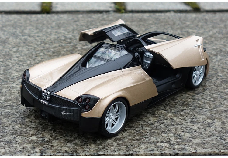 Welly 1/24 1:24 Pagani Huayra спортивный гоночный автомобиль Транспортное средство литья под