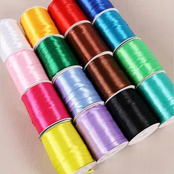 

500 meters/lot 6mm Satin Ribbons DIY Handmade Crafts Wedding Festival Birthday Party Decoration Gift Box Packaging Ribbons