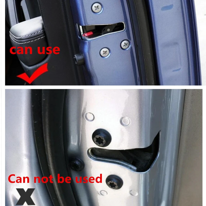 12PCS Door Lock Screw Protector Cover Universal Accessories For 