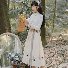 Вышивка танцевальные костюмы Hanfu женское восточное платье феи певцы Национальный представление одежда Народный фестиваль наряд DC3168