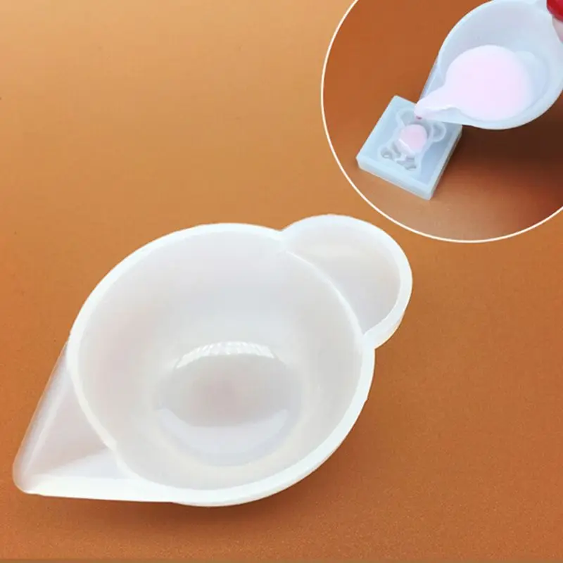 Силиконовые полимерные формы мерный стаканчик капельница DIY серьги кулон ювелирных изделий набор инструментов кабошон геометрический круглый
