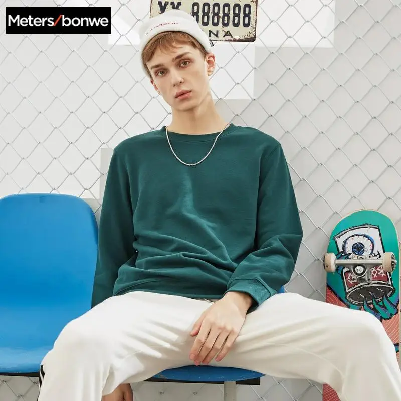 Metersbonwe Autumn Winter Basic Hoodies Male Sweatshirts Men High Quality Solid Colour Fashion Mens Hoodies Skateboard Hoodies Metersbonwe Autumn Winter Basic Hoodies Male Sweatshirts Men High Quality Solid Colour Fashion Mens Hoodies Skateboard Hoodies