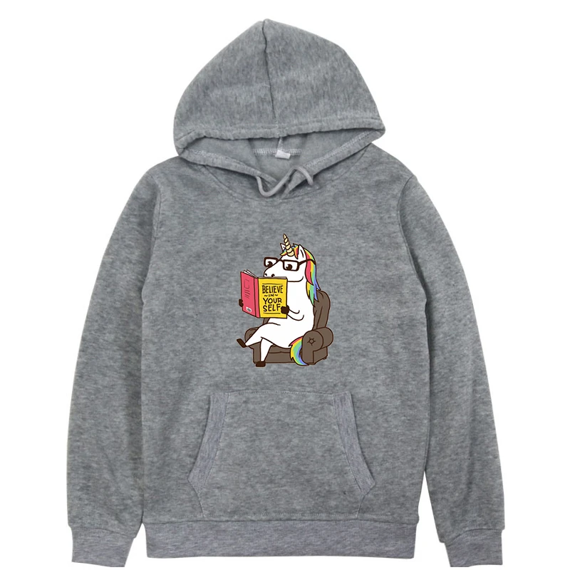 Hoodies 5 New Winter Toddler Kids Boy Girl Hoodie Unicorn Print Baby Sweatshirt Tops Clothes Roupa Infantil Black Fashion Moletom Infantil - Color: Hoodies 5