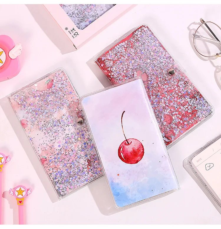 Kawaii Heart Planner Notebook Cherry A6 Notebook Planner Organizer Diary Bullet Journal Notebook For Student Girl Gift