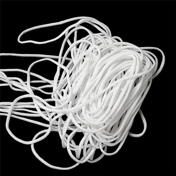 

3MM Mouth Mask Elastic Band Mask Rope Band String Mask Ear Cord Round Elastic Band DIY Clothing Craft Accessories