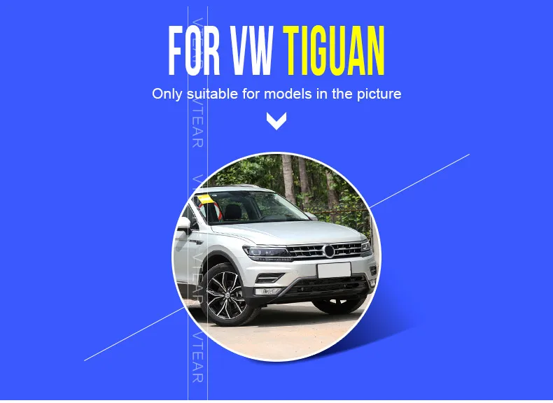For VW Tiguan MK2 accessories Car seat back Anti kick mat Interior protection Clean Mat Car Anti-dirty Pad Auto products
