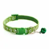 Green cat collar