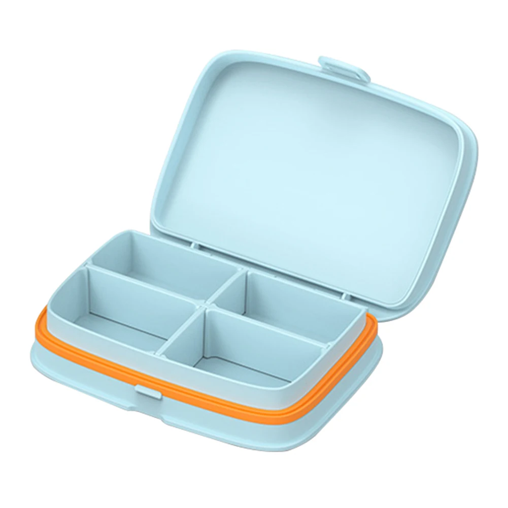 

Container Lightweight Small Portable Multi-function Pill Case Mini Subpackage Storage Organizer Detachable Travel Sealed Plastic