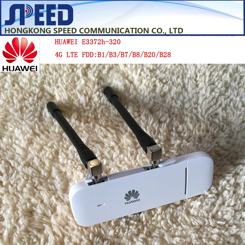 HUAWEI E3372 E3372h-320 150 Мбит/с 4G LTE USB модем двойная антенна порт Поддержка всех полос с