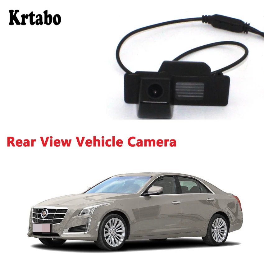 Krtabo для Cadillac CTS SRX XTS 2011 2012 2013 2014 full hd широкоугольное ночное видение заднего вида |