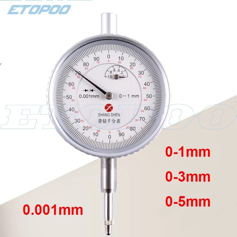 0 1 мм 3 5 001 микронный индикатор циферблата противоударный фотометра|dial indicator