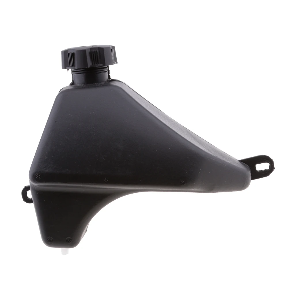 Black Gas Fuel Tank for 4-Stroke 50 70 110 125 CC Quad Dirt Bike ATV