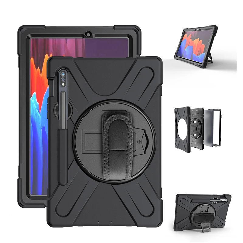 

Детский безопасный противоударный чехол Heavy Duty с подставкой для Samsung Galaxy Tab S7 11 "2020 SM-T870 SM-T875 планшет плечевой ремень крышка