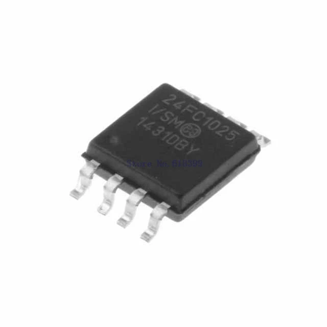 

24Fc1025 Eeprom Serial-I2c 1M-Bit 128K X 8 2.5V/3.3V/5V 8-Pin Soij Tube 24Fc1025-I/Sm