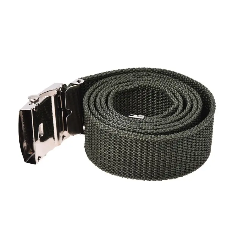 

New men canvas belt buckle 30mm length, 1.1m width - Green