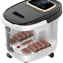 Ванна для ног Автоматическая ванна для ног Электрический нагревательный массаж Бытовая постоянная температура