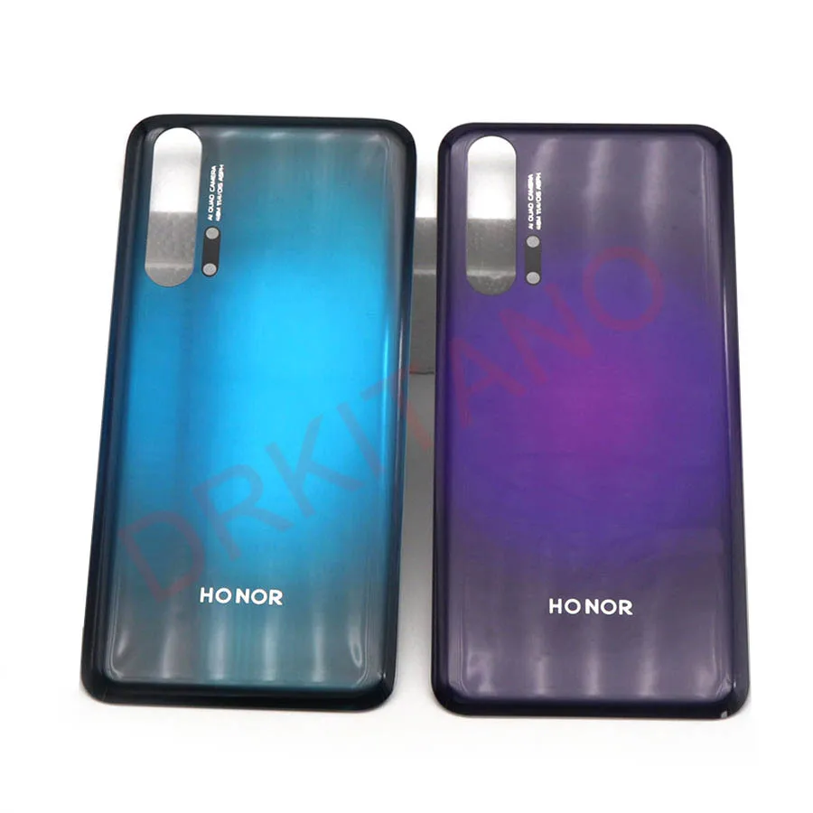 Задняя стеклянная крышка для 6 26 &quotHuawei Honor 20 батареи Корпус задней двери окно