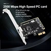 PCI Express PCI-E сетевая карта 2500 Мбит/с гигабитный Ethernet 10/100/1000M фотография адаптер локальной сети конвертер сетевой контроллер ► Фото 2/6