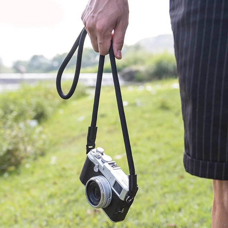Strong Nylon Camera Rope Mountaineering Shoulder Polaroid strap retro camera rope Neck Strap Belt SLR Cameras Part | Электроника