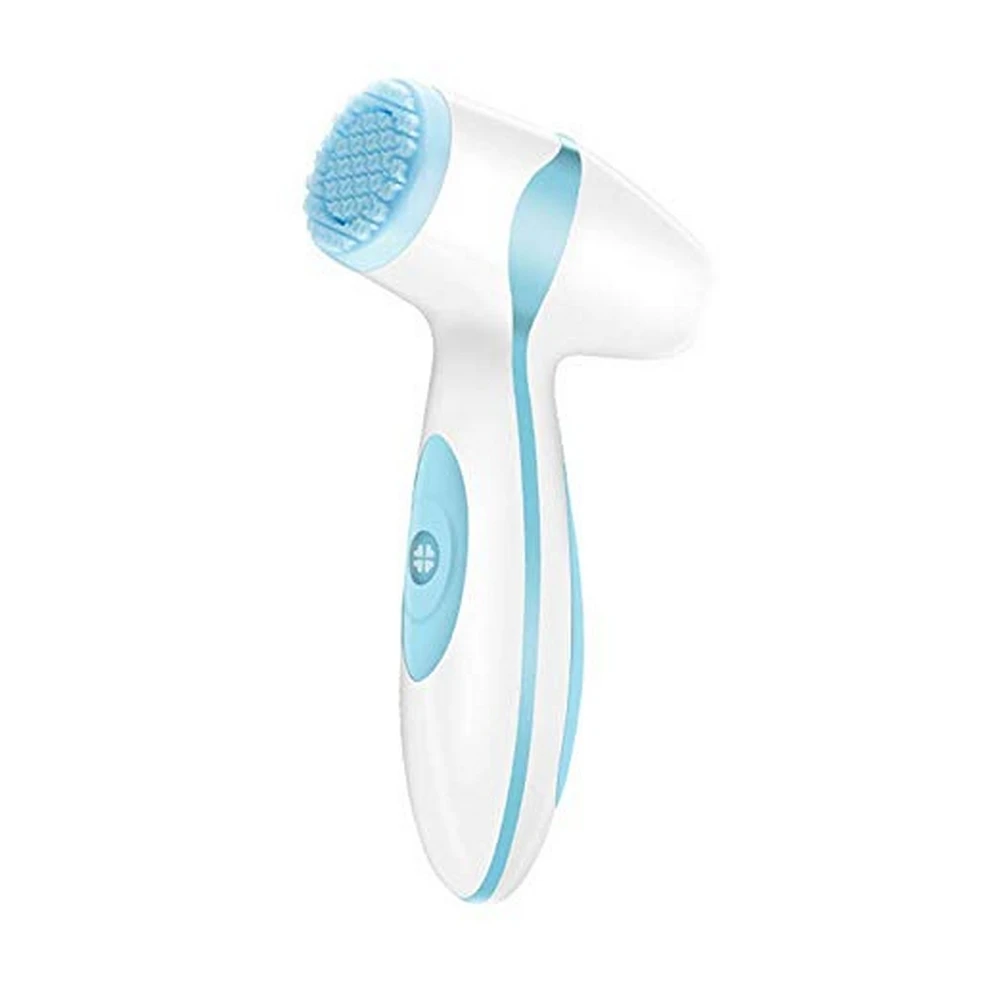

Facial Cleansing Brush Silicone Peeling Blackhead Remover Pore Electric Facial Cleanser Brush Home SPA Face Massager with a Brus