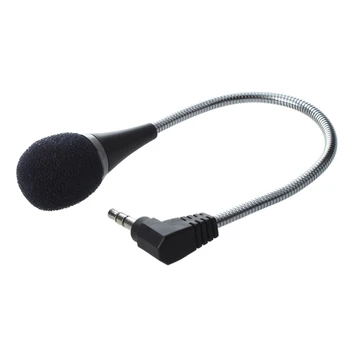 

SODIAL(R) Mini 3.5mm Flexible Microphone for PC/Laptop/Skype