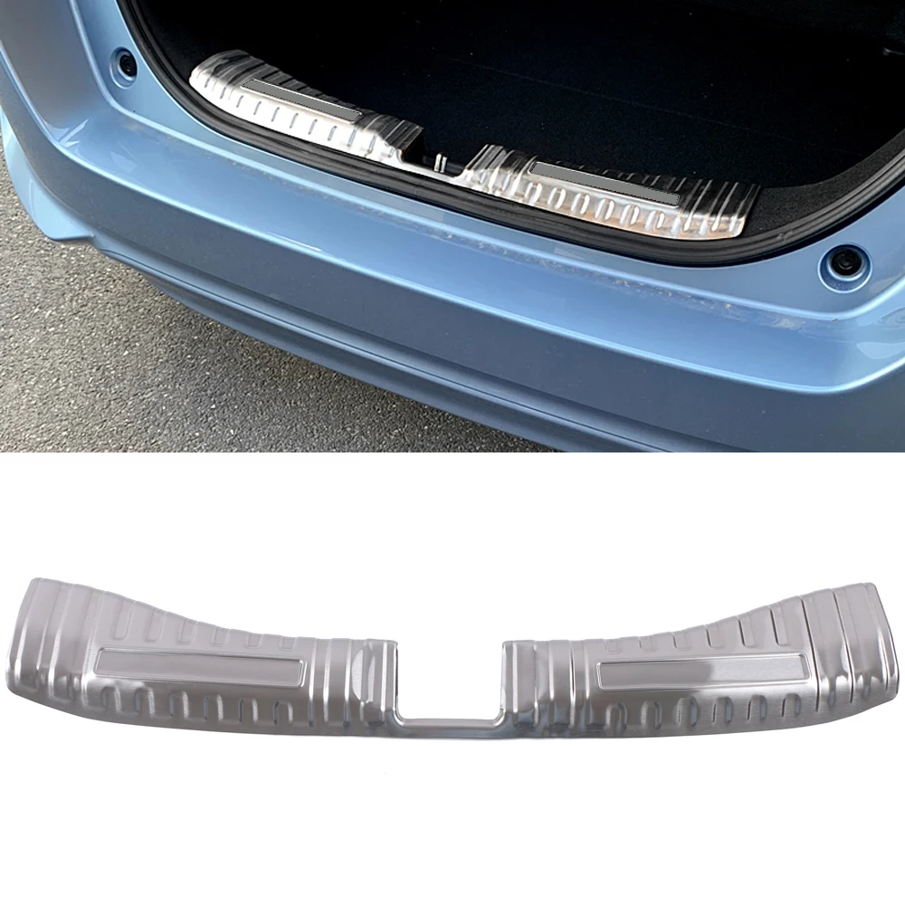 For Honda Fit Jazz GR 2020 2021 Exterior Car Accessories Rear Inner Bumper Protector Sill Trunk Guard Tread Plate 1pcs | Автомобили и