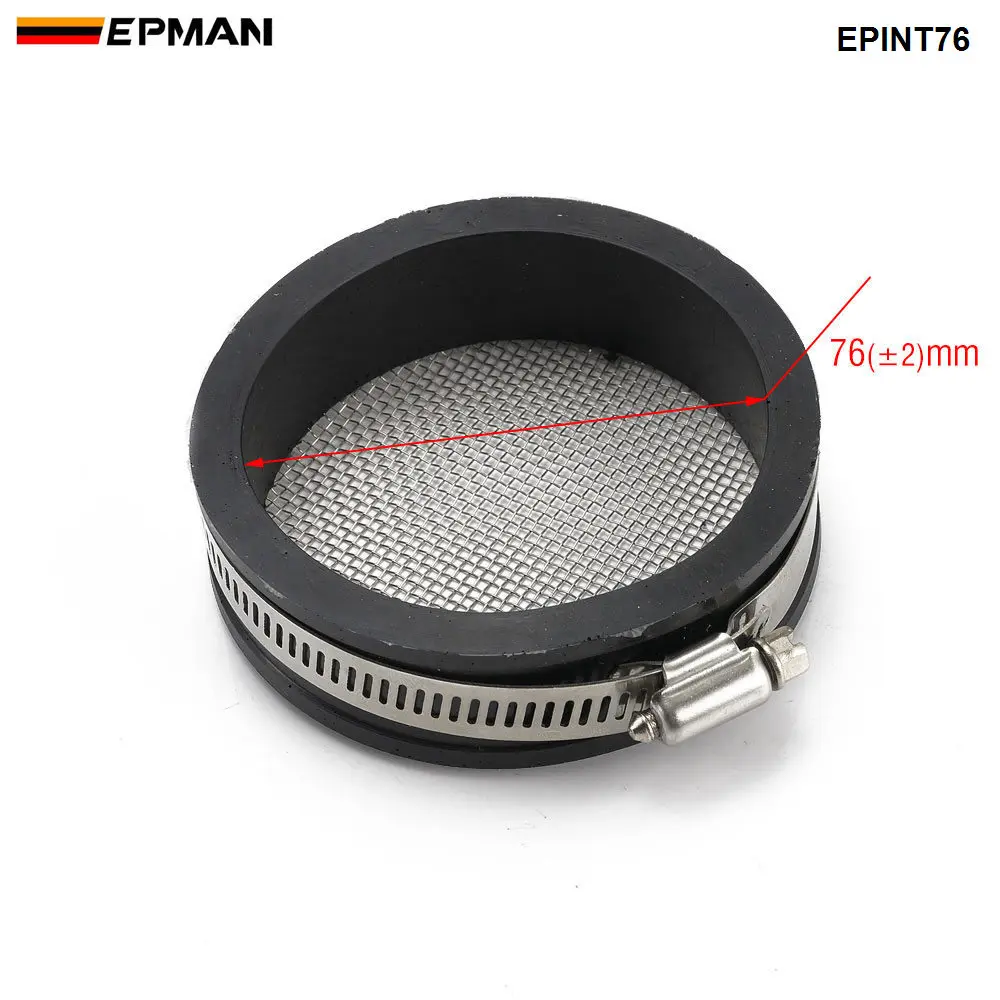Rete Parascintille Per Carburatore Moto 74mm – Filtro Aria In Metallo E Gomma, ZSDTRP