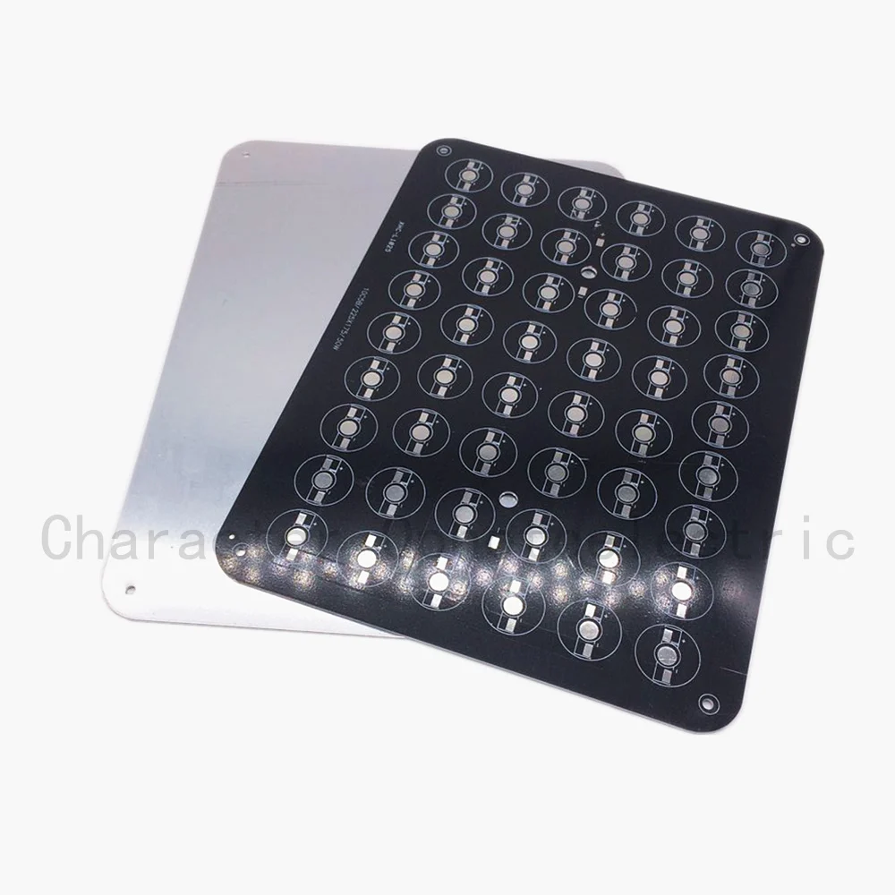 50 Вт 10x5 225*175 мм алюминиевый PCB монтажная плата за 50 шт х 1 Вт, 3 Вт высокой мощности Мощность светодиодный
