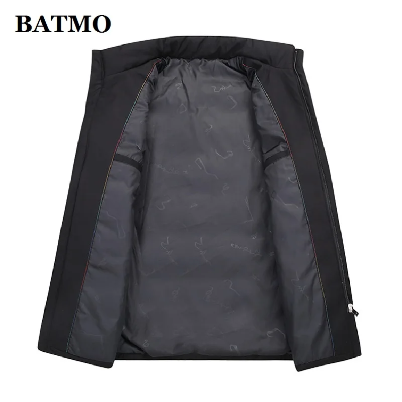 BATMO 90% белый пуховик для мужчин, мужское утепленное пальто, мужские парки, размер L-XXXL 1008