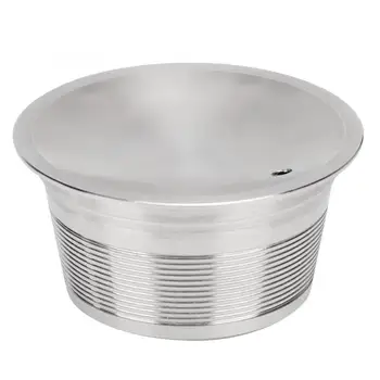 

Stainless Steel Refillable Reusable Coffee Capsule Cup Filter Fit for Nescafe Dolce Reusable Nescafe Dolce Gusto Coffee Capsule