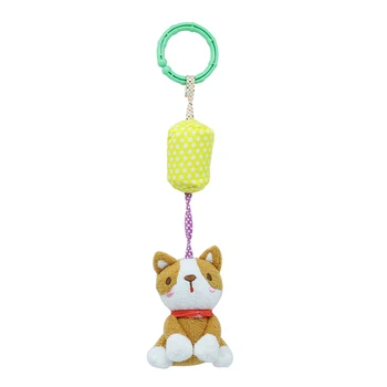 

Cartoon Wind Bell Rattle Doll Animal Cute Kids Toy Wind Chime Hanging Bell Baby Stroller Pendant for Baby Kids
