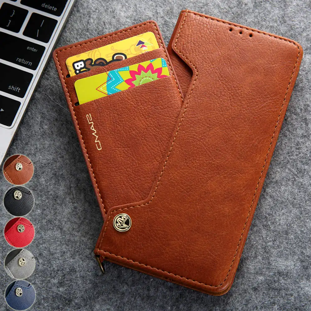 

Magnetic PU Leather Wallet Photo frame Flip Stand Cover case For Huawei P30 Pro Luxury Business Book Case for p30 p20 pro lite