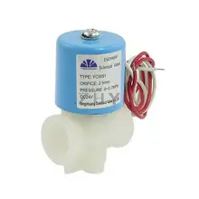 DC 24V прямого действия 1/" NPT резьба порт клапан электромагнитный