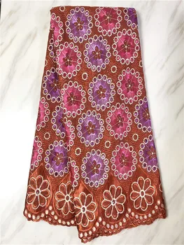 

2020 High Quality stone Embroidery African Lace Fabric Fashion French Dry Cotton Lace Fabric FPL1018