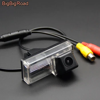 

BigBigRoad Wireless Rear View Camera HD Color Image For Toyota Land Cruiser LC 100 120 200 VX Prado 2002- 2009 Reiz Mark X
