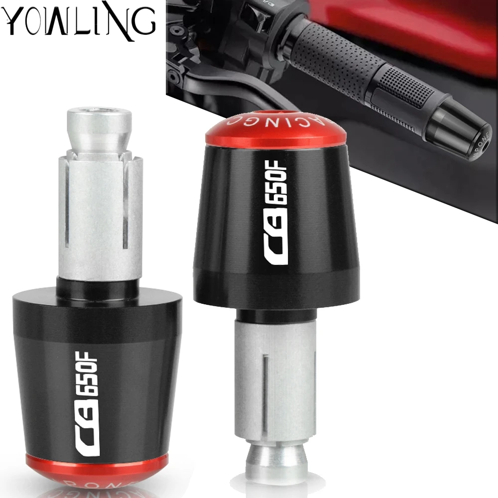 FOR HONDA CB650F CB 650F 2014 2015 2016 2017 2018 Motorcycle Accessories 7/8&quot22MM Handlebar Hand Grips Handle Bar End Cap | Автомобили