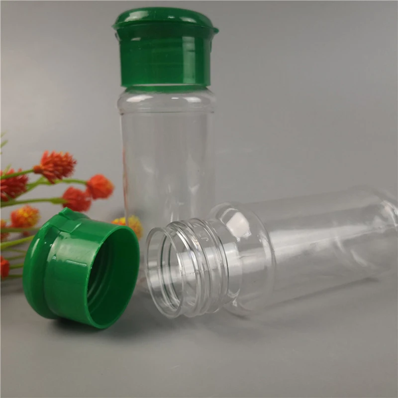 2 шт./компл. Пластик соль перец масло с уксусом с бутылочкой для шейкер Jar прозрачная бутылка горшок