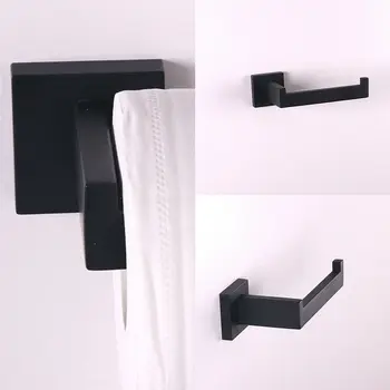 

Wall mounted Paper Holder Toilet 304 Stainless Steel Anti rust Rack Organizer
