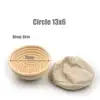 Circle 13x6