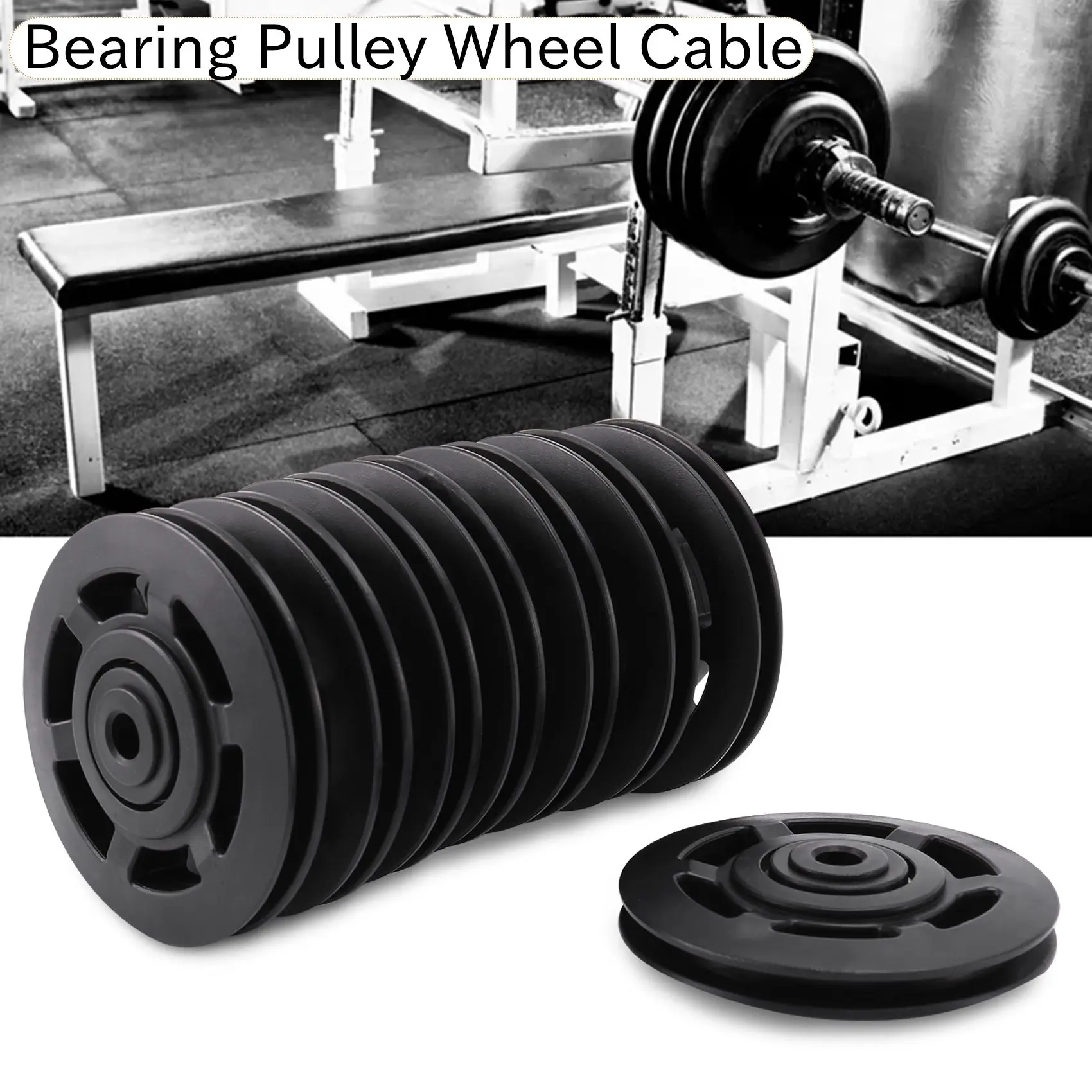 Pulley Wheel Gym Equipment Pulley Bearing Gym Bearing Pulley Cable