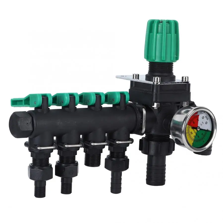 3 Way Water Splitter Valve Shunt Agricultural Sprayer Control Accessory US STOCK 