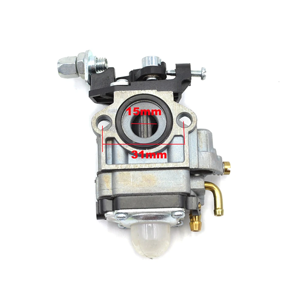 Carburetor fit for 43CC 52CC CG430 brush cutter grass trimmer cutter Grass eater carburetor Parts 430/520 Grass Eater Parts