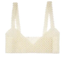 Аксессуары для Европы и Америки, жилет ручной работы, браслет из бисера, одежда с геометрическим узором, крутой Плетеный жемчужный жилет, подвеска для тела для женщин